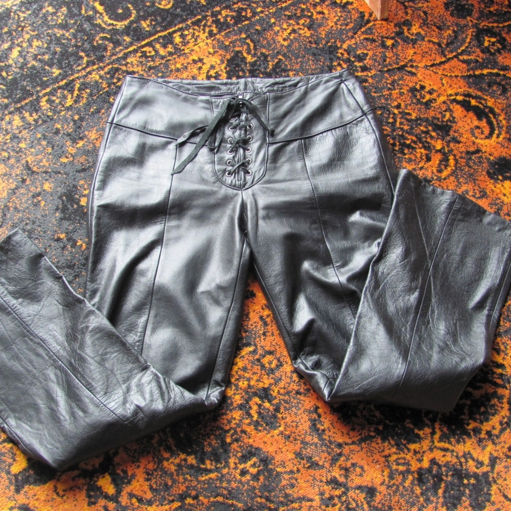 Wilsons Leather Maxima Size 6 leather pants/slacks